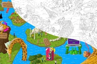 create nft roadmap illustration