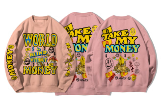 do streetwear merch clothing graphic t shirt and hoodie design