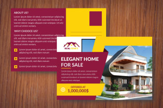 design professional striking and successful postcard, direct mail, eddm, mailer