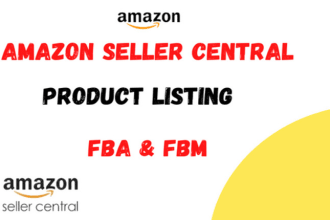set up  amazon seller central listing
