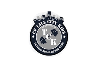 do outstanding catchy kids strength and conditioning camp logo