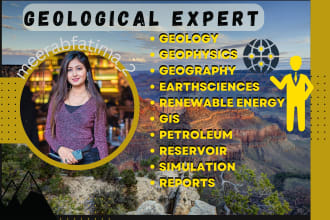 write articles about geology geophysics and petroleum