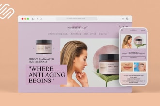 build a responsive squarespace website design