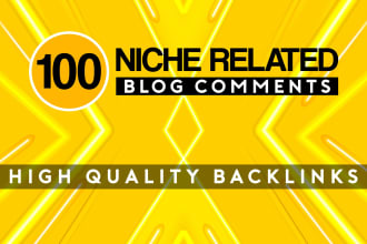 do high quality niche relevant blog comment