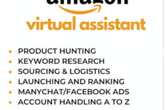 be your expert amazon virtual assistant