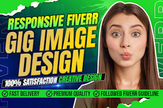 design eye catchy fiverr gig image fiverr gig thumbnail