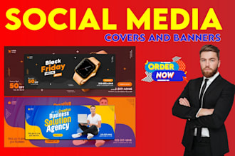 design youtube,web, twitter, linkedin banner, header or facebook cover design