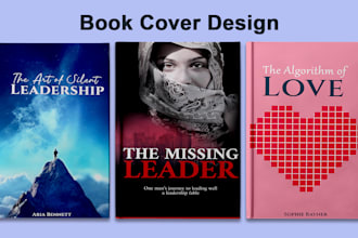 design creative ebook cover,kdp cover in canva, photoshop