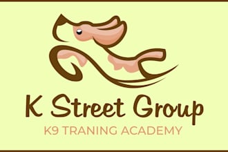 be draw your cat, dog or cute animal pet logo design