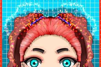 design your custom chibi peeking avatar