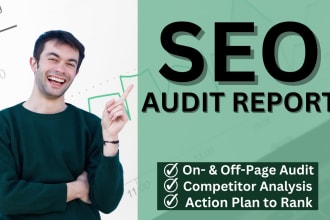 review your website and provide a detailed SEO audit report