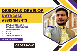 design and develop database assignments