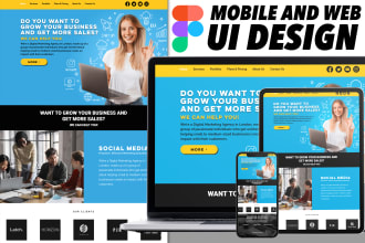 make mobile app UI design or any UI UX design in figma
