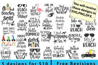create svg vector file png silhouettes