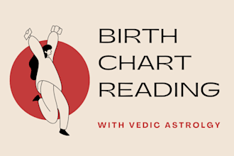read your birth chart with vedic astrology