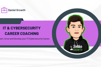provide IT and cybersecurity career coaching