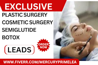 generate plastic surgery leads ozempic botox bbl spa semaglutide landing page