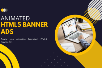 make attractive animated HTML5 banner ads for your business