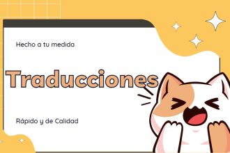 traduciré tus documentos eficientemente y sin demora