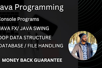 do coding for your java swing, gui,javafx, and console projects