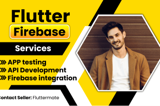 develop your flutter app with flutter firebase