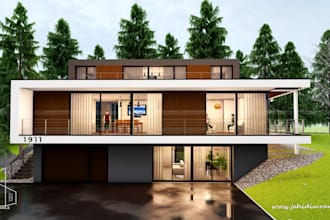 draw autocad 2d floor plan elevation section and site plan
