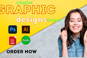 design an amazing youtube thumbnail and fiverr image