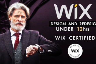 build wix website, wix website design, wix website redesign, website development