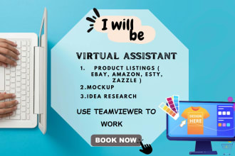 be a business virtual assistant on print on demand