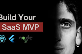 build your saas mvp with flutter, next js and node js