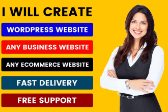 clean and modern wordpress website design , business wordpress website design