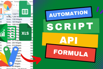 be your google sheets, excel expert in automation, app script and ai connection