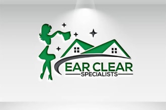do high quality ear cleaning company logo within 14 hours
