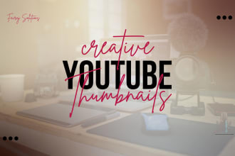 create youtube thumbnail with amazing quality in 30 minutes