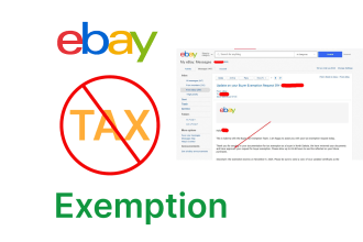 do ebay tax exemption for all states