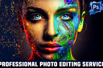 do any photoshop image editing or design with fast delivery