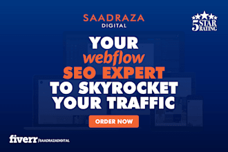 be your webflow SEO expert to skyrocket your traffic