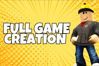 make a full roblox game for you