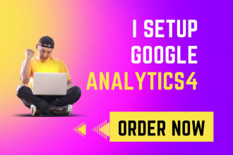 setup google analytics 4 conversion tracking and ecommerce tracking via GTM