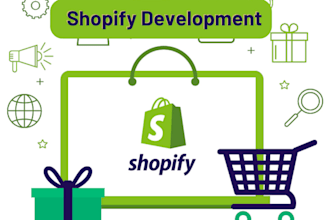 develop, design and kickstart your ecommerce shopify website