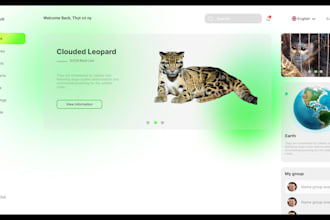 design and create website of yourself