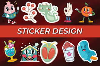 create stickers, badges, patches, decals, and labels for you