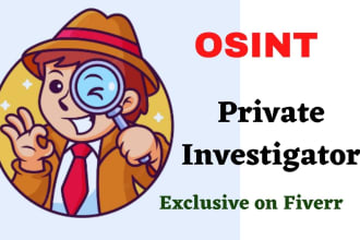 do private investigation osint background check on target also be your detective