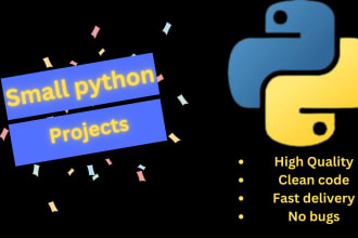 code small python projects