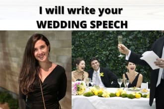 write your wedding speech