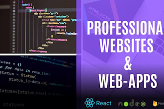 build sophisticated web applications