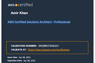 be your AWS solutions architect for cloud migration