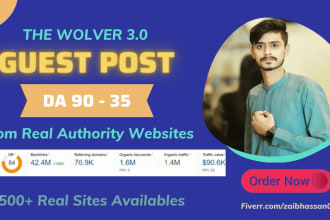 offer guest posts and SEO dofollow backlinks on highly reputable websites