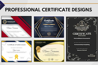 design appreciation attendance and reward certificates