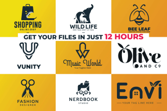 do custom modern minimalist business perfect company timeless trendy logo design